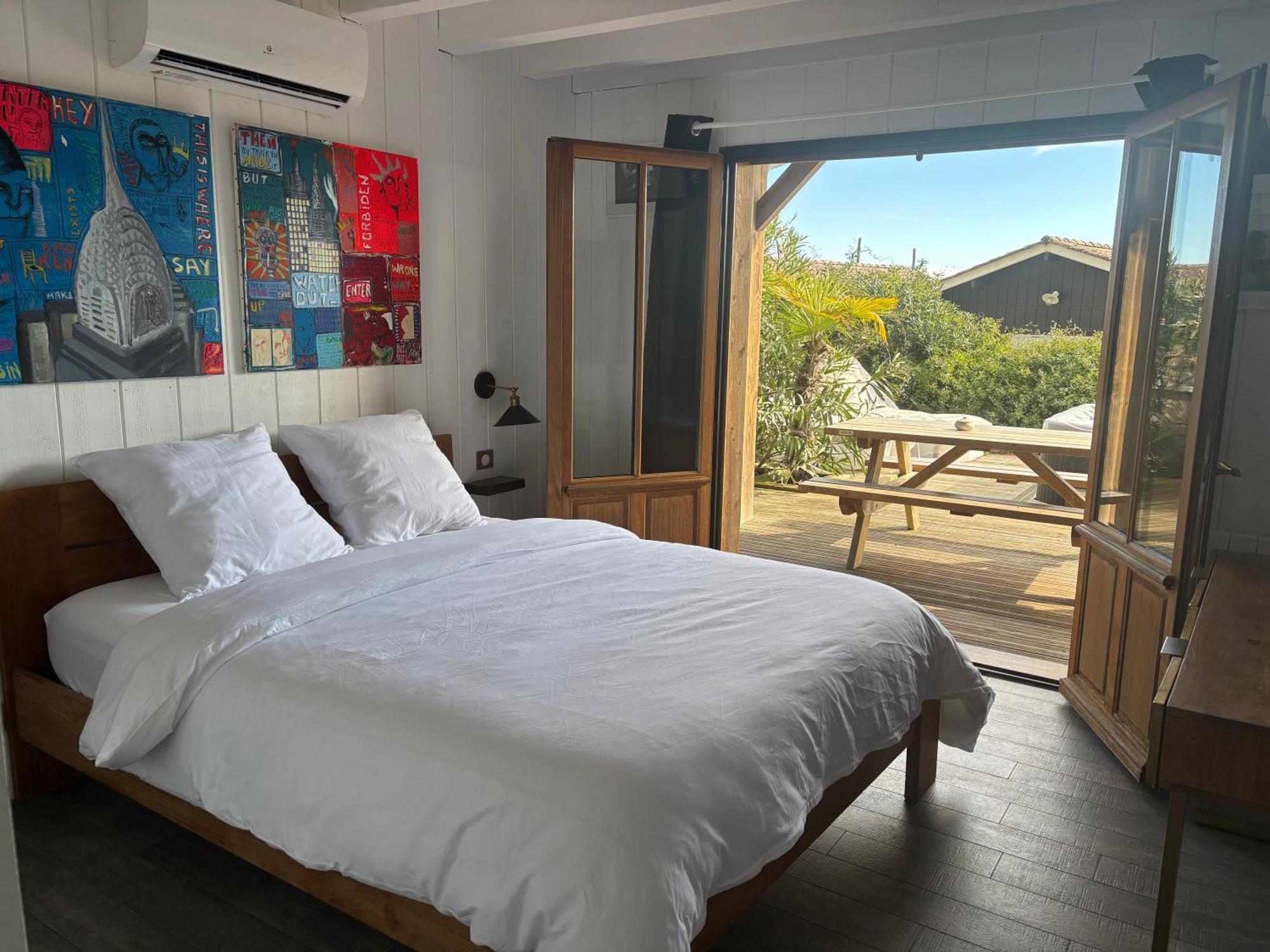 Chambre D'Hotes - Village Petit Piquey Lège-Cap-Ferret Zimmer foto